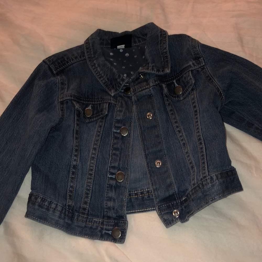 Toddler girls jean jacket